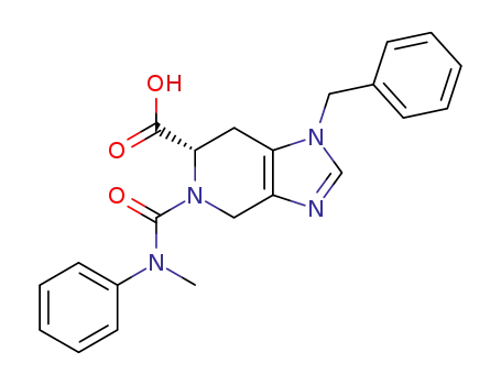 (S)-1-Benzyl-5-(methyl-phenyl-carbamoyl)-4,5,6,7-tetrahydro-1H-imidazo[4,5-c]pyridine-6-carboxylic acid