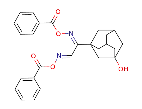 anti-3-hydroxy-1-adamantyl-amphi-glyoxime dibenzoate