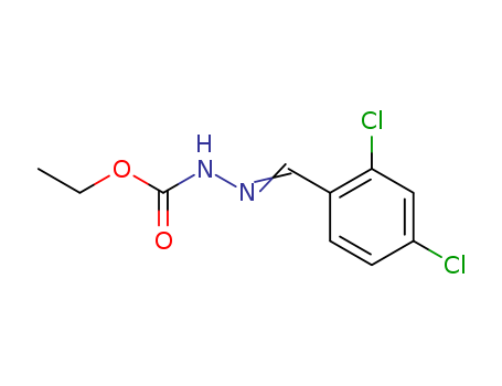 Hydrazinecarboxylicacid, 2-[(2,4-dichlorophenyl)methylene]-, ethyl ester cas  25996-53-6