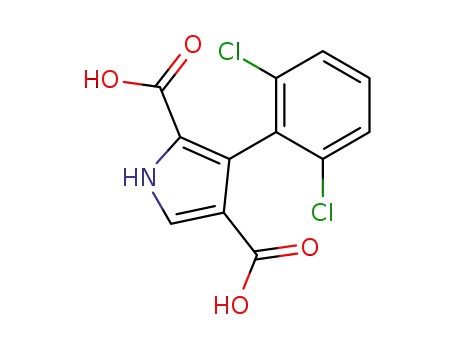 3-(2,6-Dichloro-phenyl)-1H-pyrrole-2,4-dicarboxylic acid