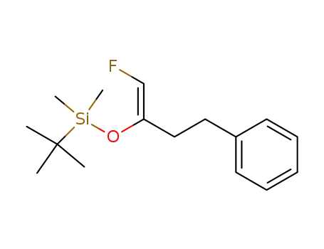 Silane,
(1,1-dimethylethyl)[1-(fluoromethylene)-3-phenylpropoxy]dimethyl-, (Z)-