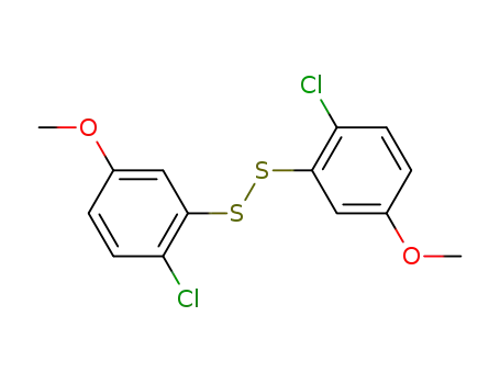 bis(2-chloro-5-methoxyphenyl)disulfide