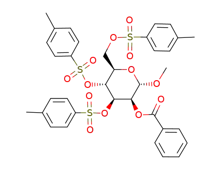 methyl 2-O-benzoyl-3,4,6-tri-O-p-tolylsulfonyl-α-D-mannopyranoside