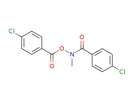 O,N-bis(p-chlorobenzoyl)-N-methylhydroxylamine
