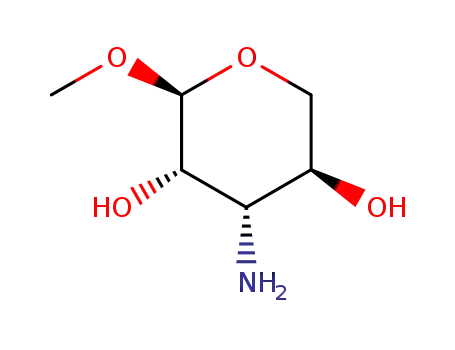 펜토피라노사이드, 메틸 3-아미노-3-데옥시-(6CI)