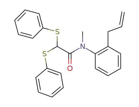 N-Methyl-2,2-bis(phenylthio)-N-<o-(prop-2-enyl)phenyl>acetamide