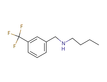 Molecular Structure of 90390-09-3 (butyl({[3-(trifluoromethyl)phenyl]methyl})amine)