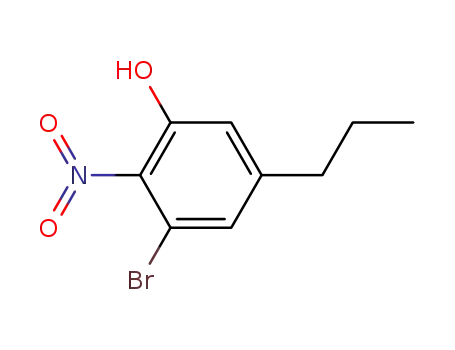 3-bromo-2-nitro-5-propylphenol