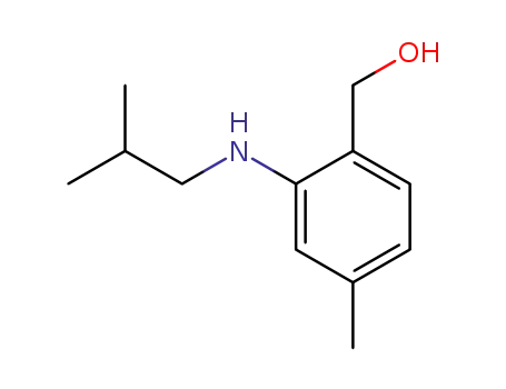 Benzenemethanol, 4-methyl-2-[(2-methylpropyl)amino]-
