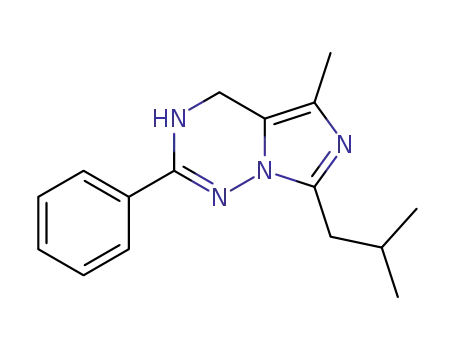 7-Isobutyl-5-methyl-2-phenyl-3,4-dihydro-imidazo[5,1-f][1,2,4]triazine