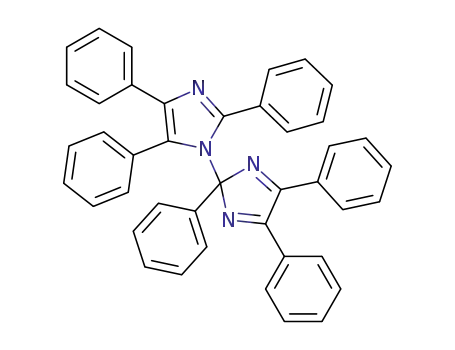 Molecular Structure of 7189-41-5 (2,4,5-triphenyl-1-(2,4,5-triphenylimidazol-2-yl)imidazole)