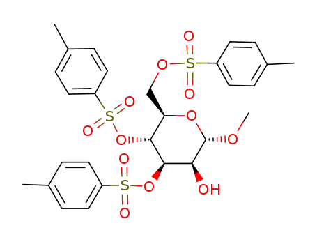 C<sub>28</sub>H<sub>32</sub>O<sub>12</sub>S<sub>3</sub>