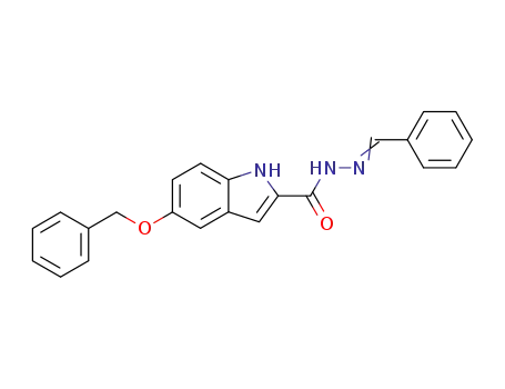 5-benzyloxy-indole-2-carboxylic acid benzylidenehydrazide