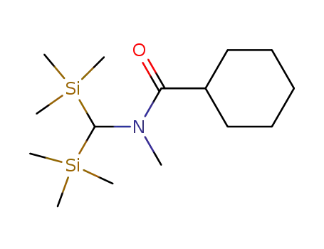 Cyclohexanecarboxylic acid (bis-trimethylsilanyl-methyl)-methyl-amide