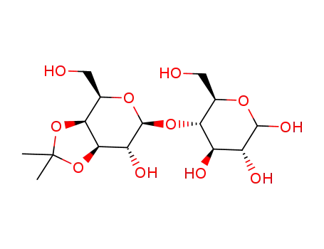 4-O-(3,4-O-isopropylidene-β-D-galactopyranosyl)-D-glucopyranose