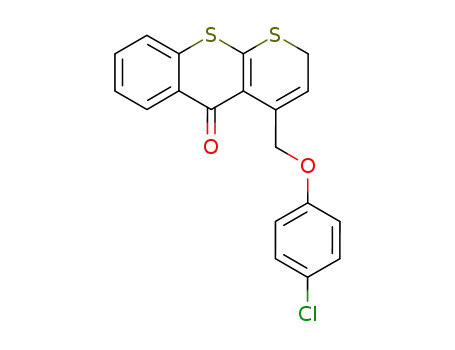4-(4-Chloro-phenoxymethyl)-2H-1,9-dithia-anthracen-10-one