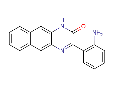 Benzo[g]quinoxalin-2(1H)-one, 3-(2-aminophenyl)-