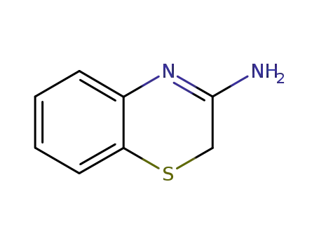 Molecular Structure of 65242-80-0 (2H-1,4-Benzothiazin-3-amine)