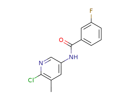 N-(6-Chloro-5-methyl-pyridin-3-yl)-3-fluoro-benzamide