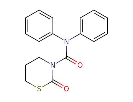 Tetrahydro-2-oxo-N,N-diphenyl-2H-1,3-thiazin-3-carboxamid