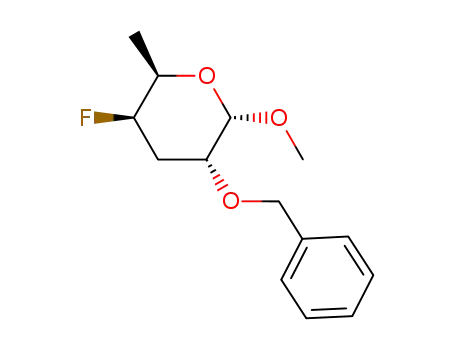 2-O-benzyl-3,4,6-trideoxy-4-fluoro-α-D-xylo-hexopyranoside