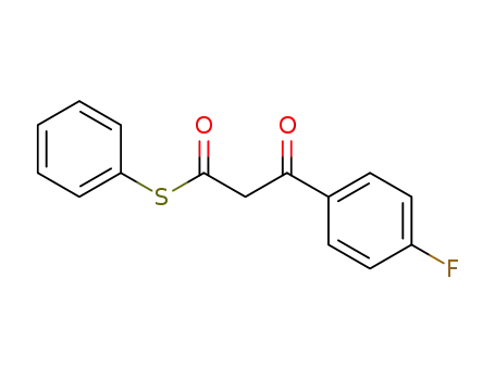 3-(4-Fluoro-phenyl)-3-oxo-thiopropionic acid S-phenyl ester