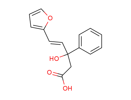 5-(2-Furyl)-3-hydroxy-3-phenyl-(E)-4-pentensaeure