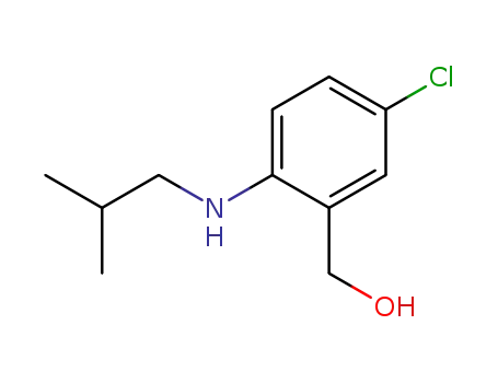 Benzenemethanol, 5-chloro-2-[(2-methylpropyl)amino]-