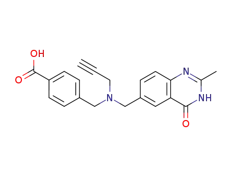 2-desamino-2-methyl-N<sup>10</sup>-propargyl-5,8-dideazaisohomopteroic acid