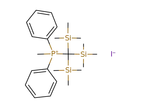 methyldiphenyl<tris(trimethylsilyl)methyl>phosphonium Iodide