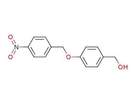 Molecular Structure of 77350-57-3 ((4-[(4-NITROBENZYL)OXY]PHENYL)METHANOL)