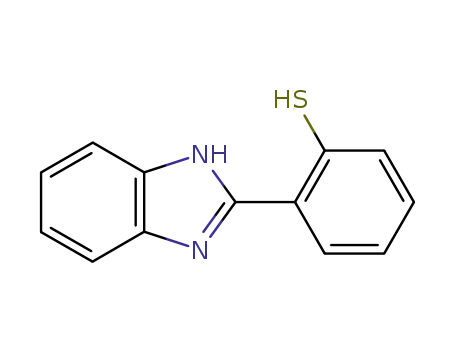 Molecular Structure of 5918-45-6 (Benzenethiol, 2-(1H-benzimidazol-2-yl)-)