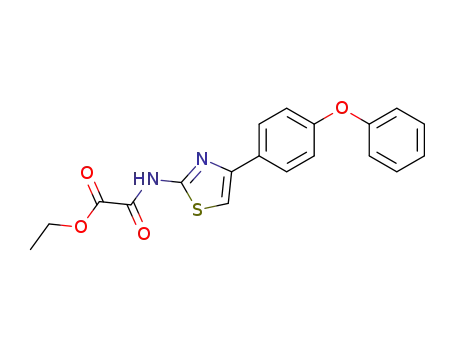 N-[4-(4-Phenoxy-phenyl)-thiazol-2-yl]-oxalamic acid ethyl ester