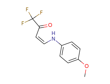 3-Buten-2-one, 1,1,1-trifluoro-4-[(4-methoxyphenyl)amino]-, (3Z)-