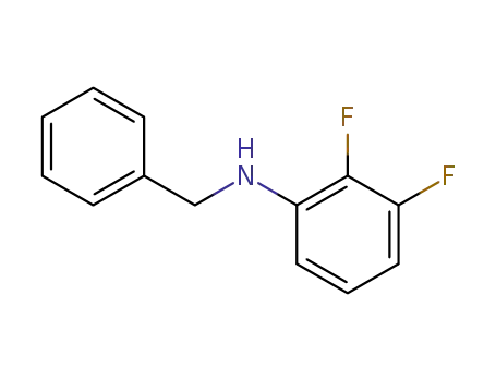 Molecular Structure of 123330-54-1 (N-benzyl-2,3-difluoroaniline)
