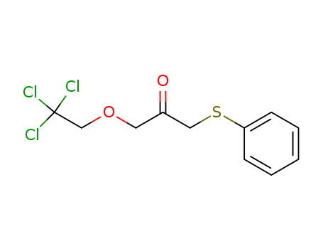 1-Phenylsulfanyl-3-(2,2,2-trichloro-ethoxy)-propan-2-one