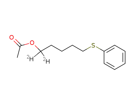 1-acetoxy-1,1-dideuterio-5-(phenylthio)pentane