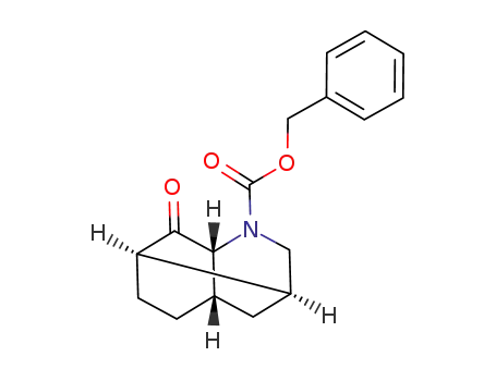 Molecular Structure of 81127-31-3 (benzyl 2-oxo-4-azatwistane-4-carboxylate)