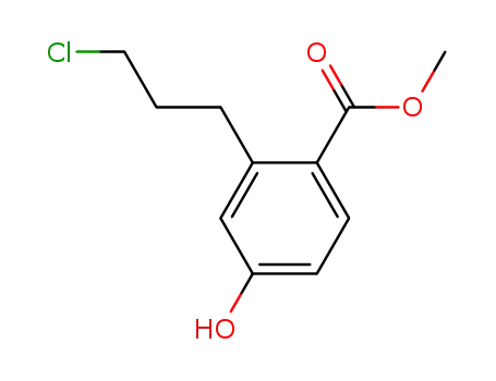 methyl 2-(3-chloropropyl)-4-hydroxybenzoate