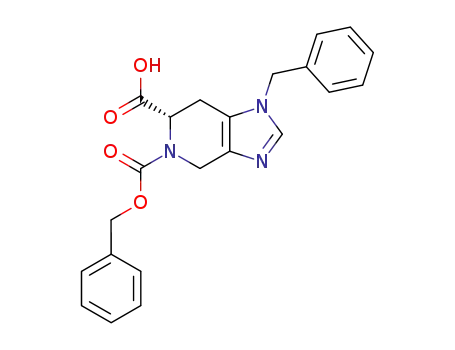 (S)-1-Benzyl-1,4,6,7-tetrahydro-imidazo[4,5-c]pyridine-5,6-dicarboxylic acid 5-benzyl ester