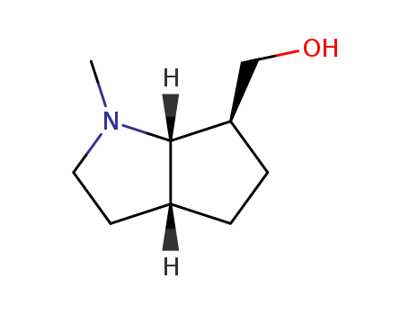 사이클로펜타[b]피롤-6-메탄올, 옥타하이드로-1-메틸-, (3a-알파-,6-알파-,6a-알파-)-(9CI)
