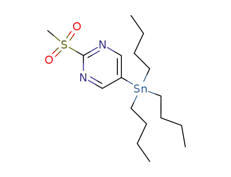2-(메틸설포닐)-5-(트리부틸스타닐)피리미딘