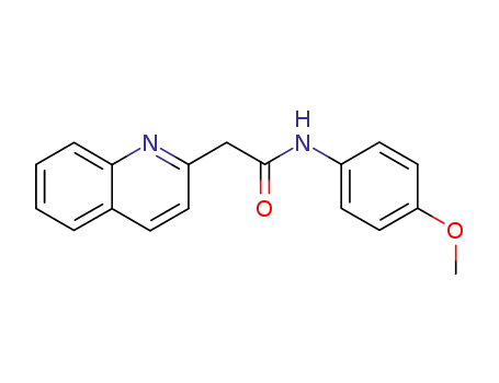 2-(2-Chinolyl)-N-(4-methoxyphenyl)acetamid