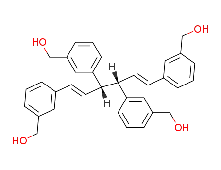 d,l-1,3,4,6-tetrakis<3-(hydroxymethyl)phenyl>-1,5-hexadiene