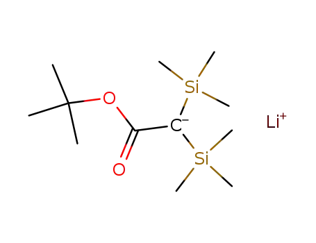 Acetic acid, bis(trimethylsilyl)-, 1,1-dimethylethyl ester, ion(1-), lithium
