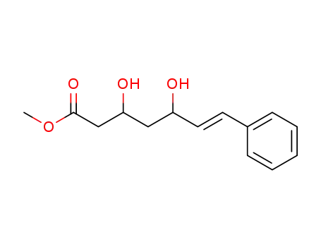 (E)-methyl erythro-3,5-dihydroxy-7-phenyl-hept-6-enoate
