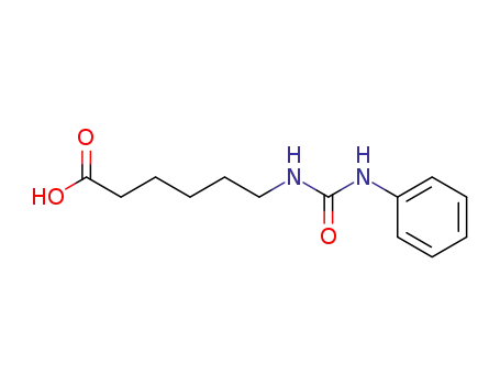 Molecular Structure of 15667-58-0 (Hexanoic acid, 6-[[(phenylamino)carbonyl]amino]-)