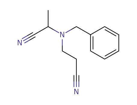N-(1-cyanoethyl)-N-(2-cyanoethyl)benzylamine
