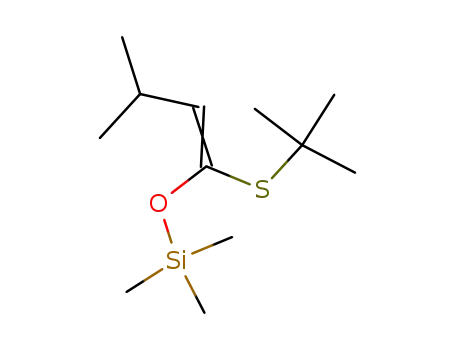 Silane, [[1-[(1,1-dimethylethyl)thio]-3-methyl-1-butenyl]oxy]trimethyl-