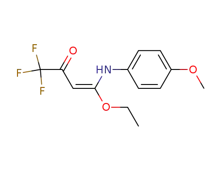 (E)-4-Ethoxy-1,1,1-trifluoro-4-(4-methoxy-phenylamino)-but-3-en-2-one